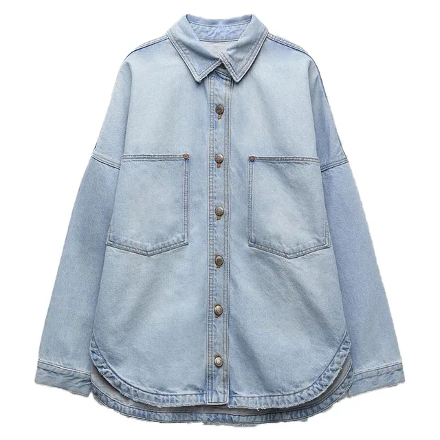 Addison Casual Denim Jacket - Image 8
