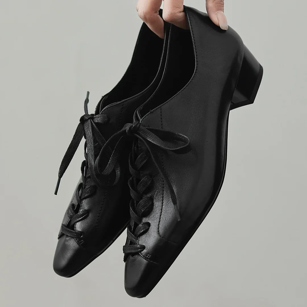 Alina Vintage Lace Oxfords - Image 16