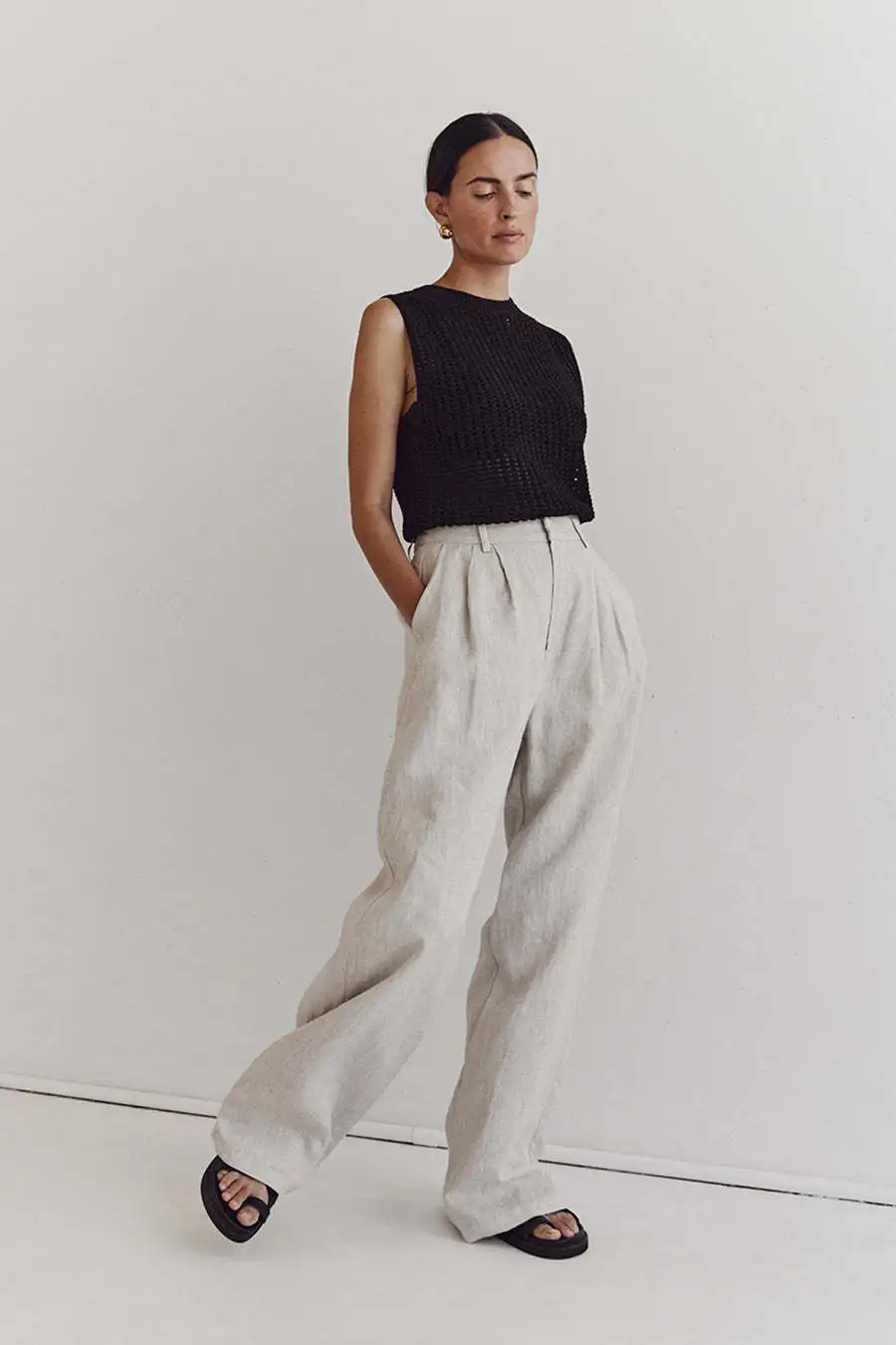 Amalfi Hollow Knit Tank - Image 3