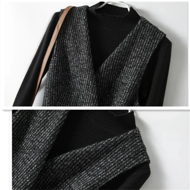Arvendale Textured Wrap Vest - Image 4