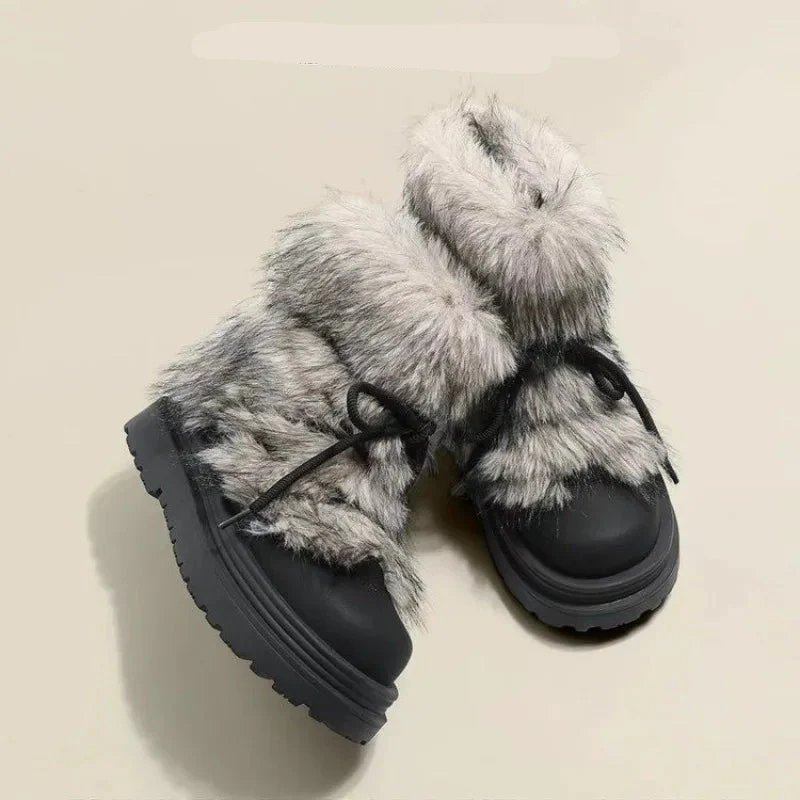 Aspen Fur Après-Ski Boots - Image 8