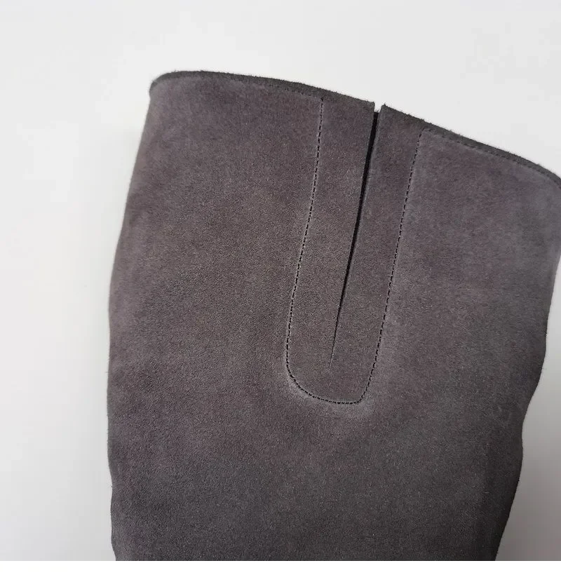 Aubrey Shearling Riding Boots - Image 14