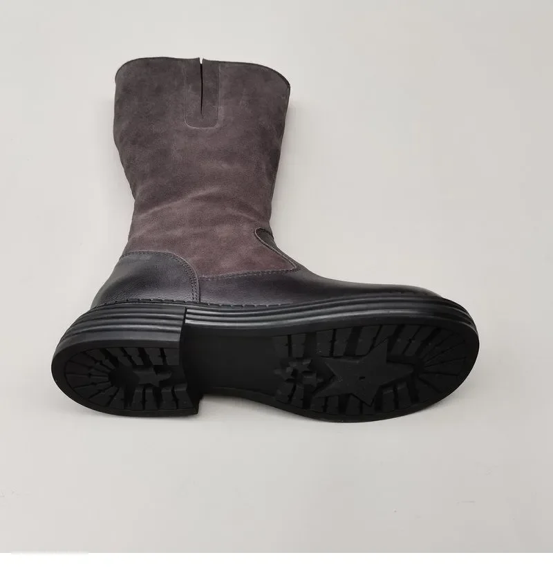 Aubrey Shearling Riding Boots - Image 22