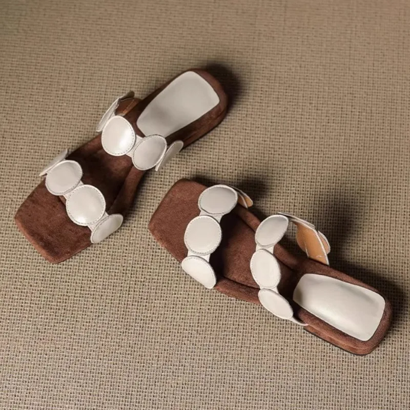 Aurelia Croc-Embossed Leather Mules - Image 11
