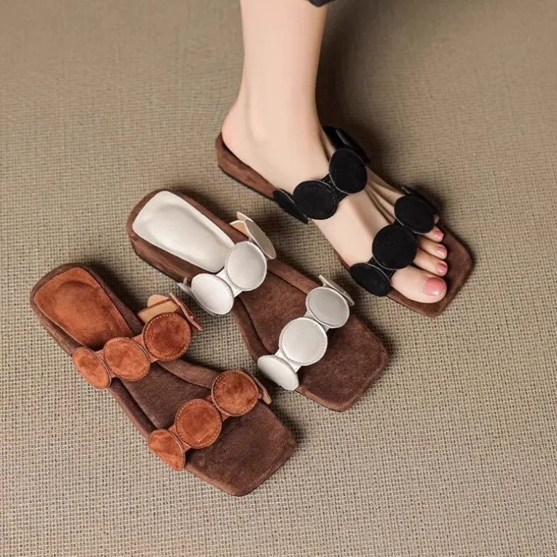 Aurelia Croc-Embossed Leather Mules - Image 17