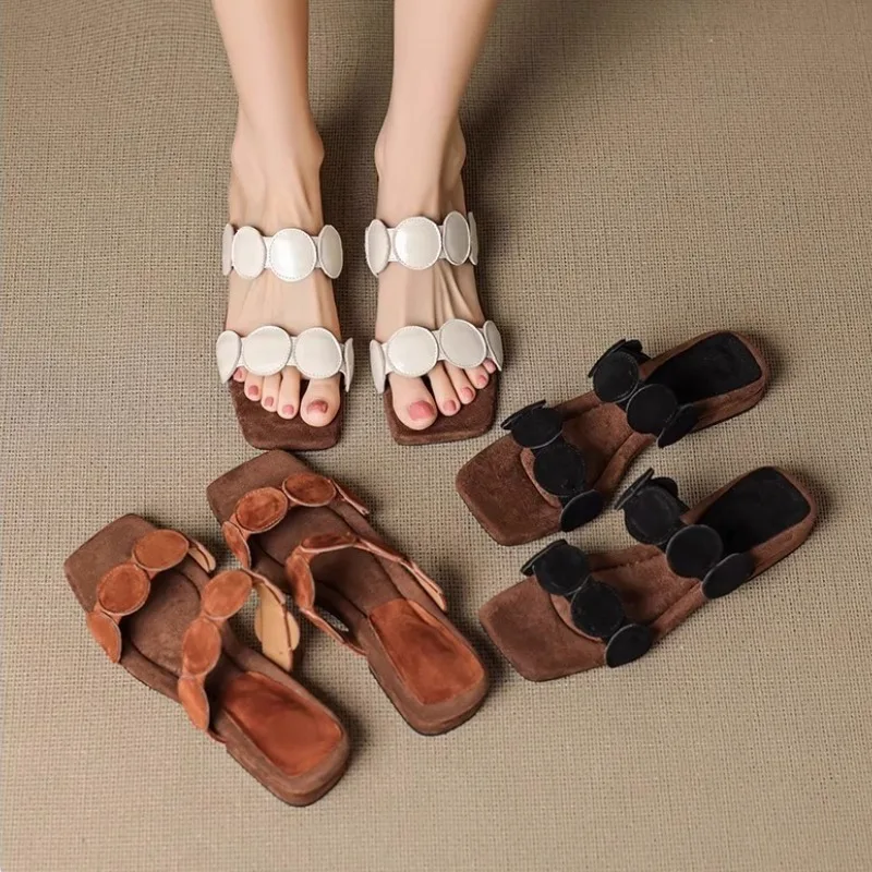 Aurelia Croc-Embossed Leather Mules - Image 20