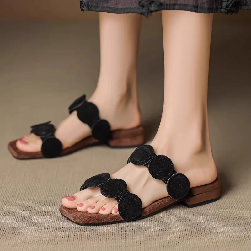 Aurelia Croc-Embossed Leather Mules - Image 23