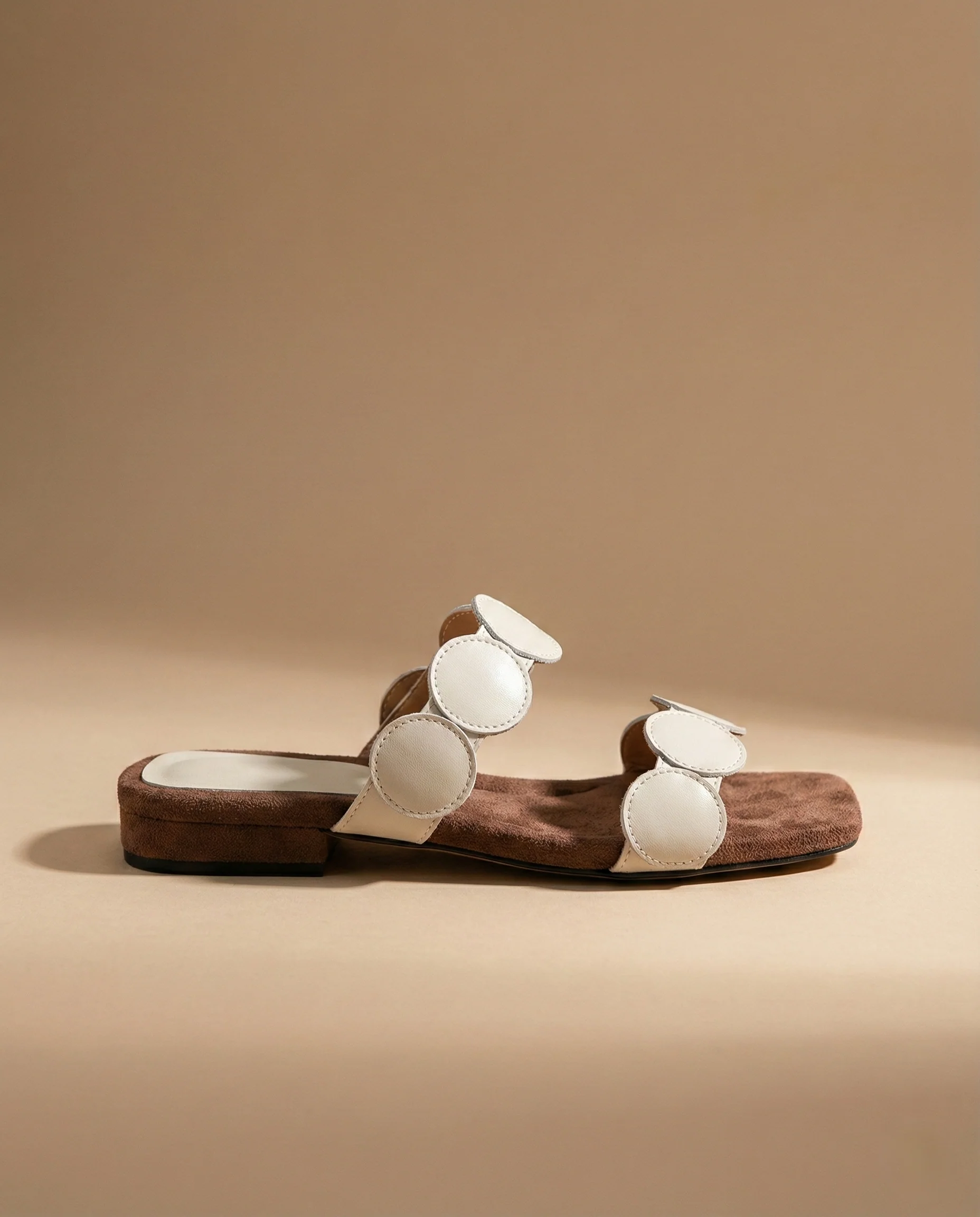 Aurelia Croc-Embossed Leather Mules - Image 3