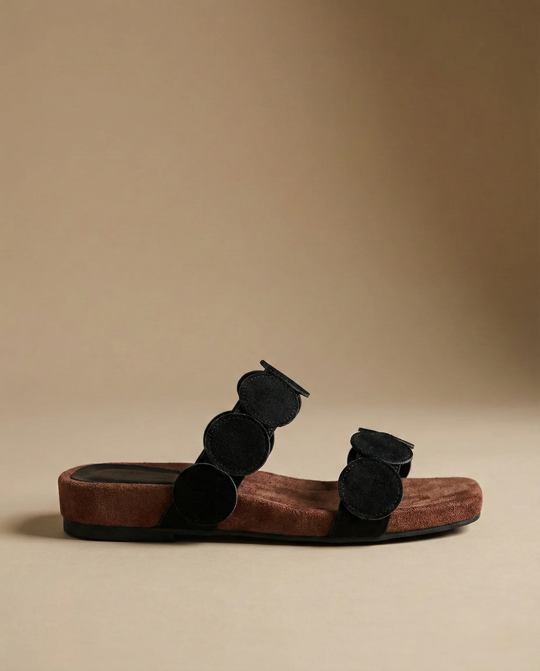 Aurelia Croc-Embossed Leather Mules - Image 4
