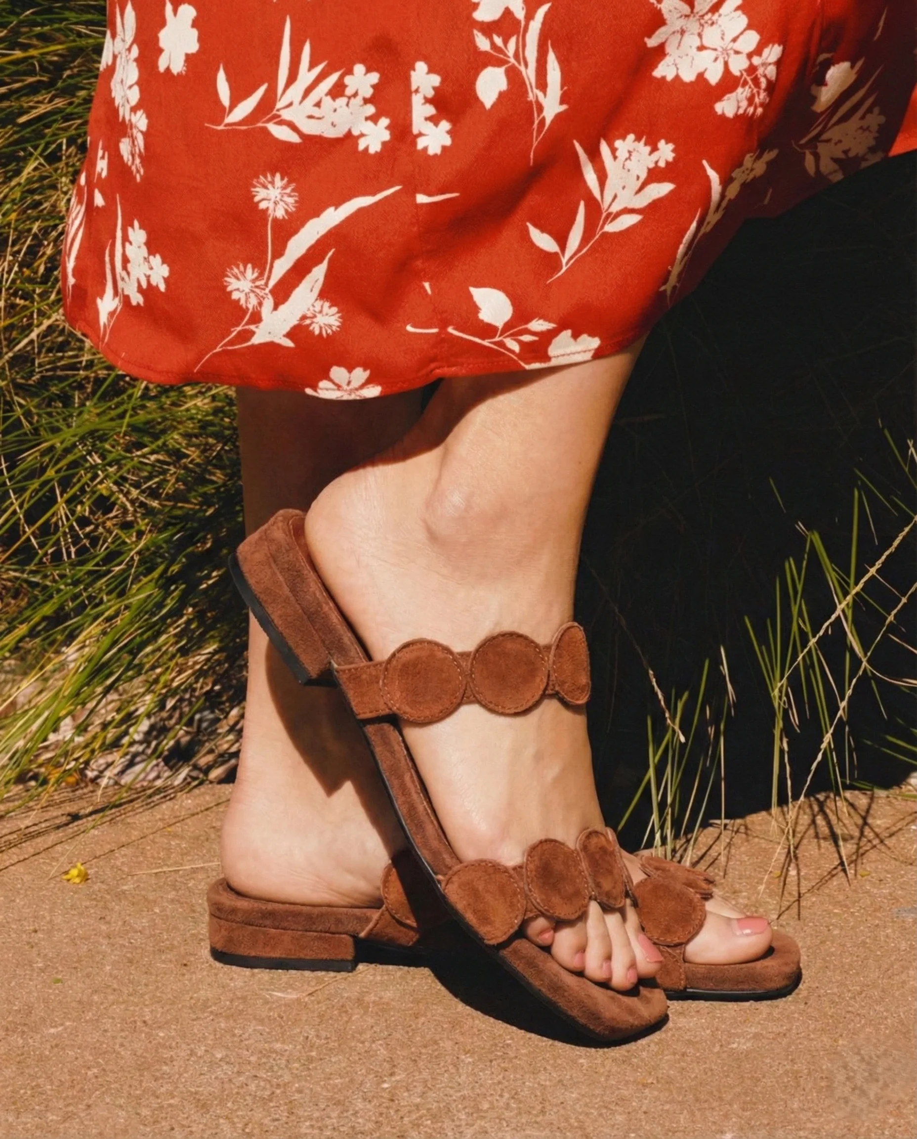 Aurelia Croc-Embossed Leather Mules - Image 5
