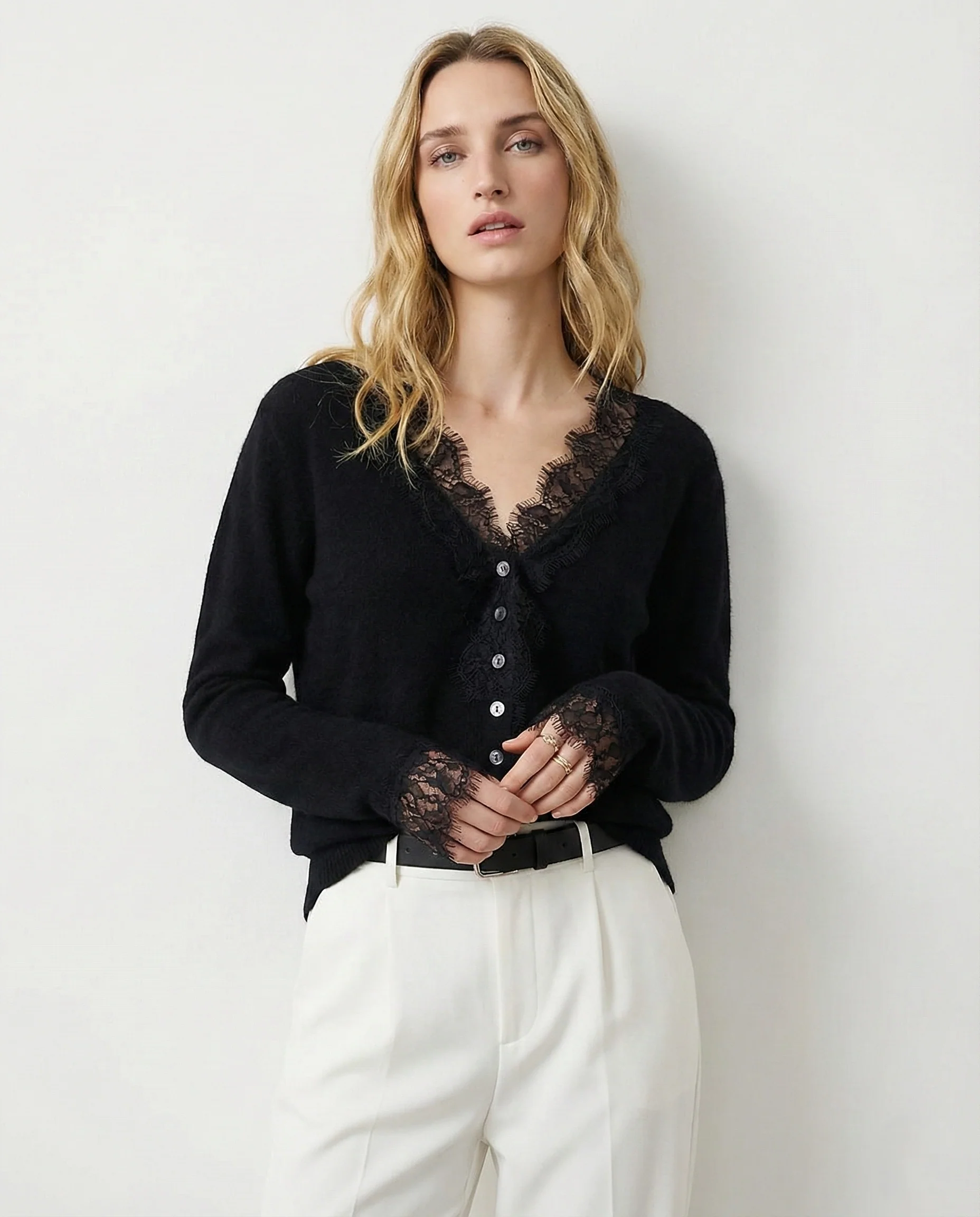Aurora Lace Cardigan - Image 13