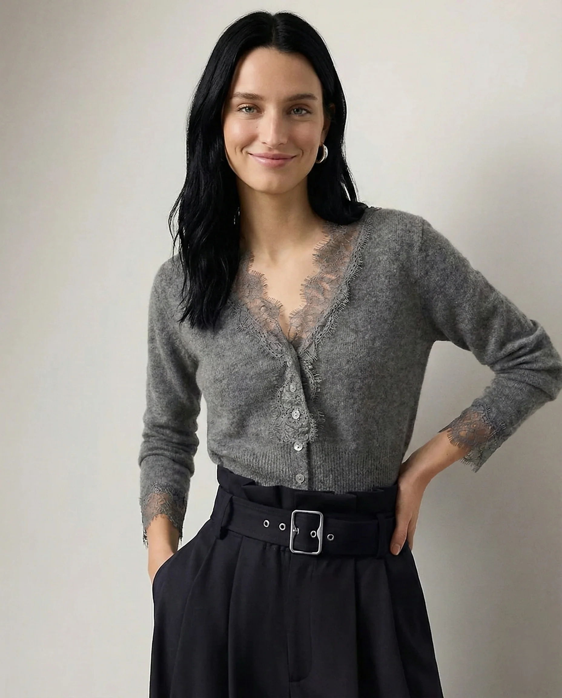Aurora Lace Cardigan - Image 59