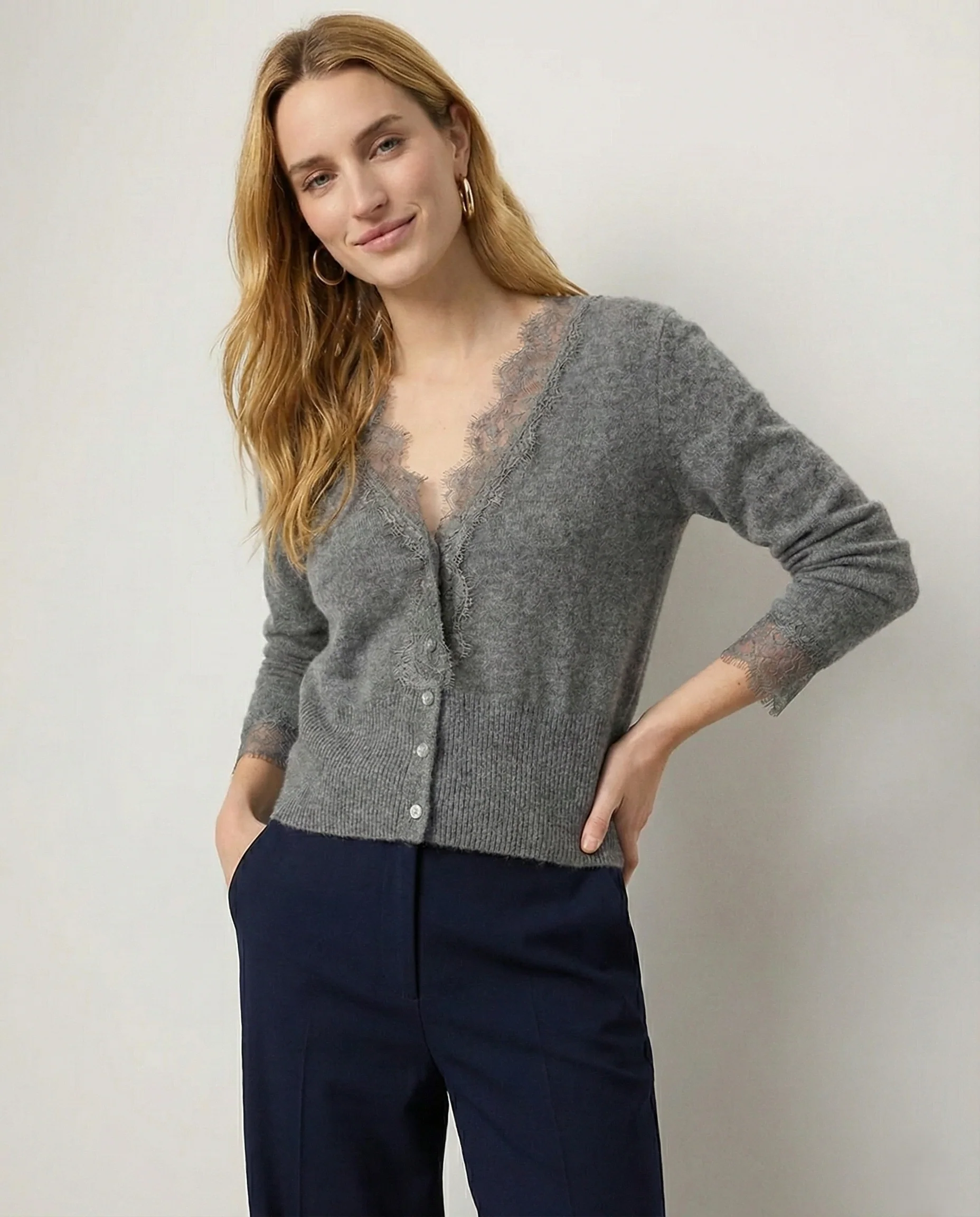 Aurora Lace Cardigan - Image 9