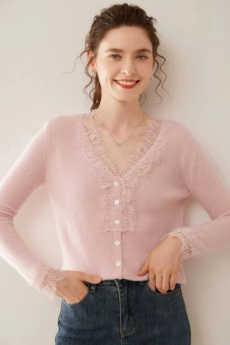 Aurora Lace Cardigan - Image 55