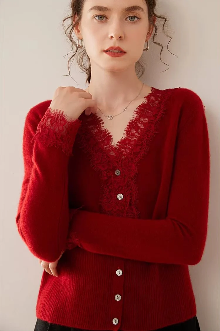 Aurora Lace Cardigan - Image 57