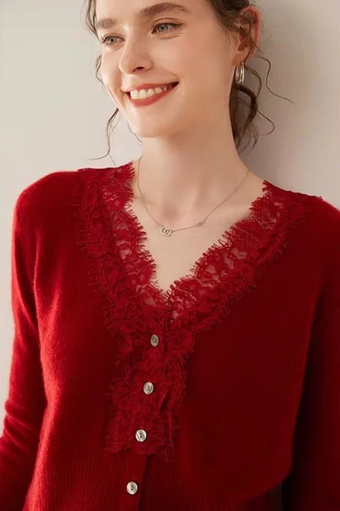 Aurora Lace Cardigan - Image 58