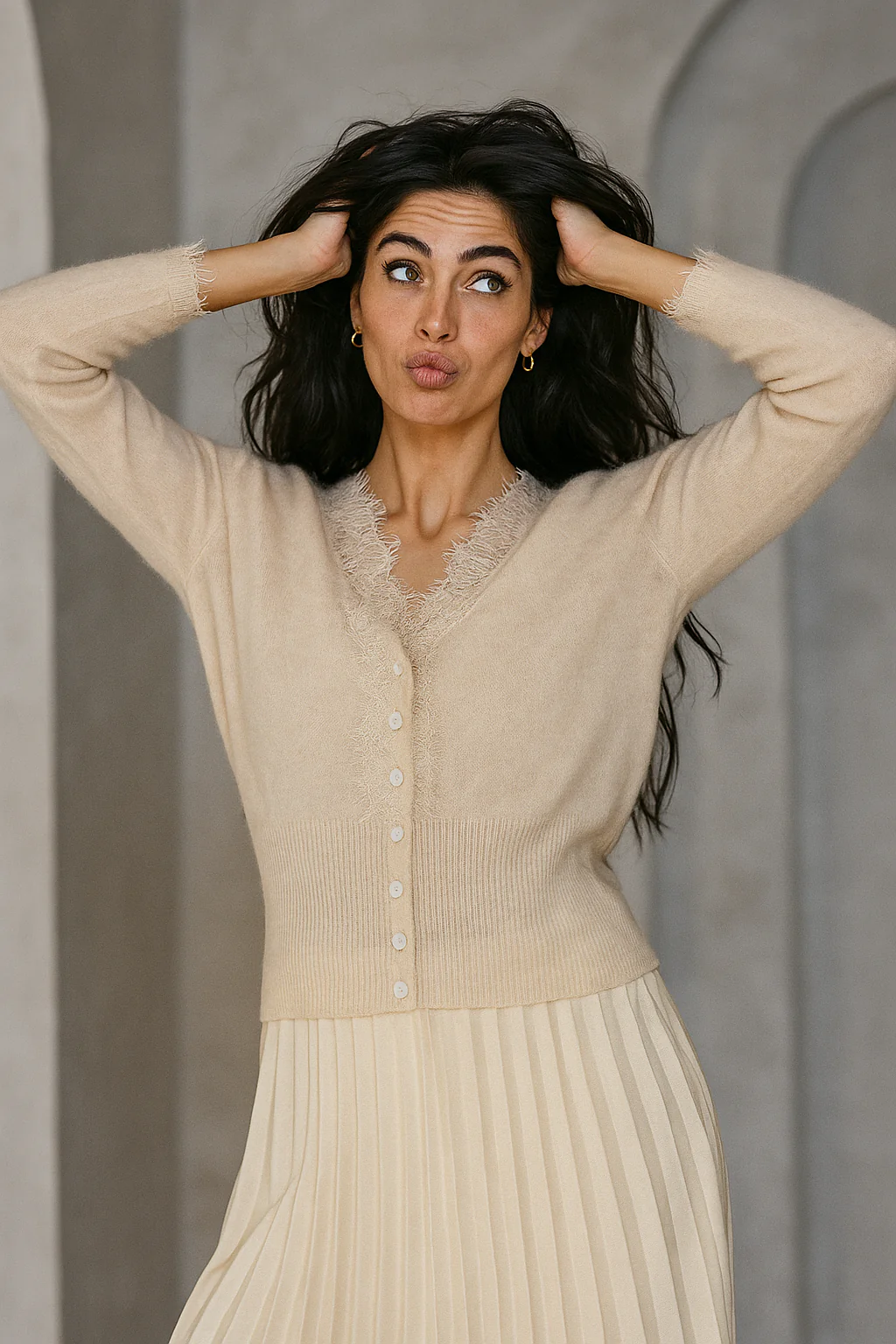 Aurora Lace Cardigan - Image 19