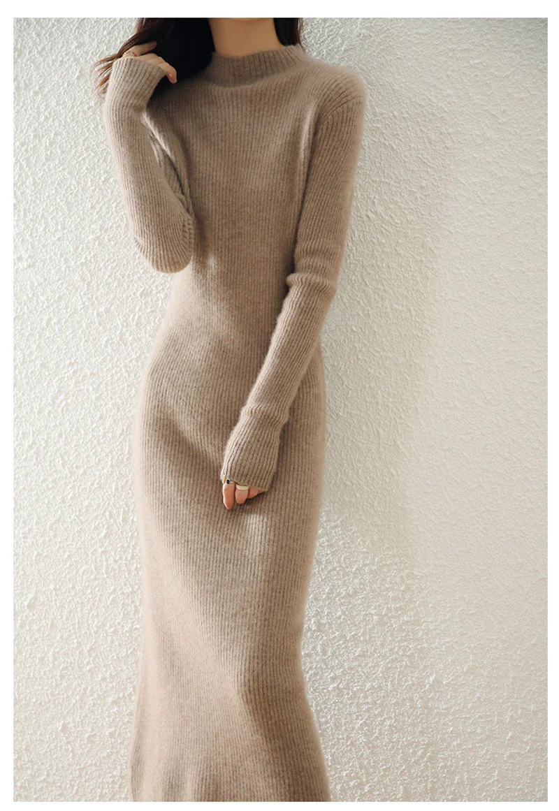 Aurora Wool Dress - Image 18
