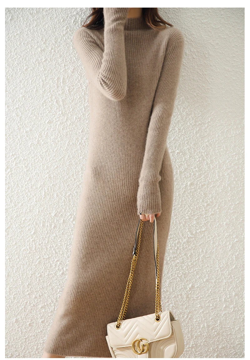 Aurora Wool Dress - Image 20