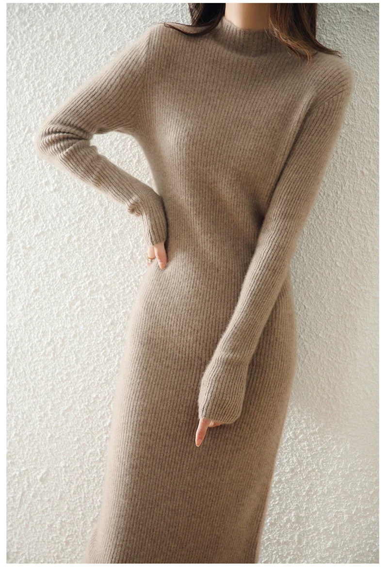 Aurora Wool Dress - Image 21