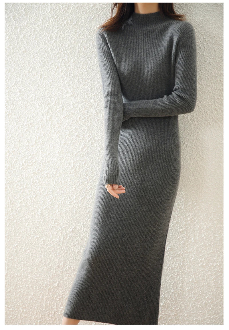 Aurora Wool Dress - Image 23