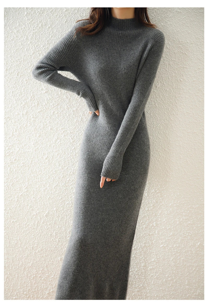 Aurora Wool Dress - Image 24