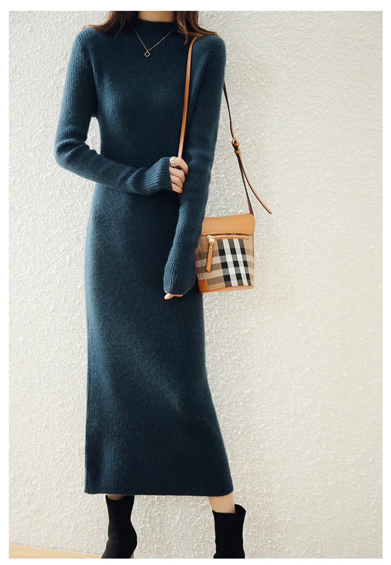 Aurora Wool Dress - Image 26