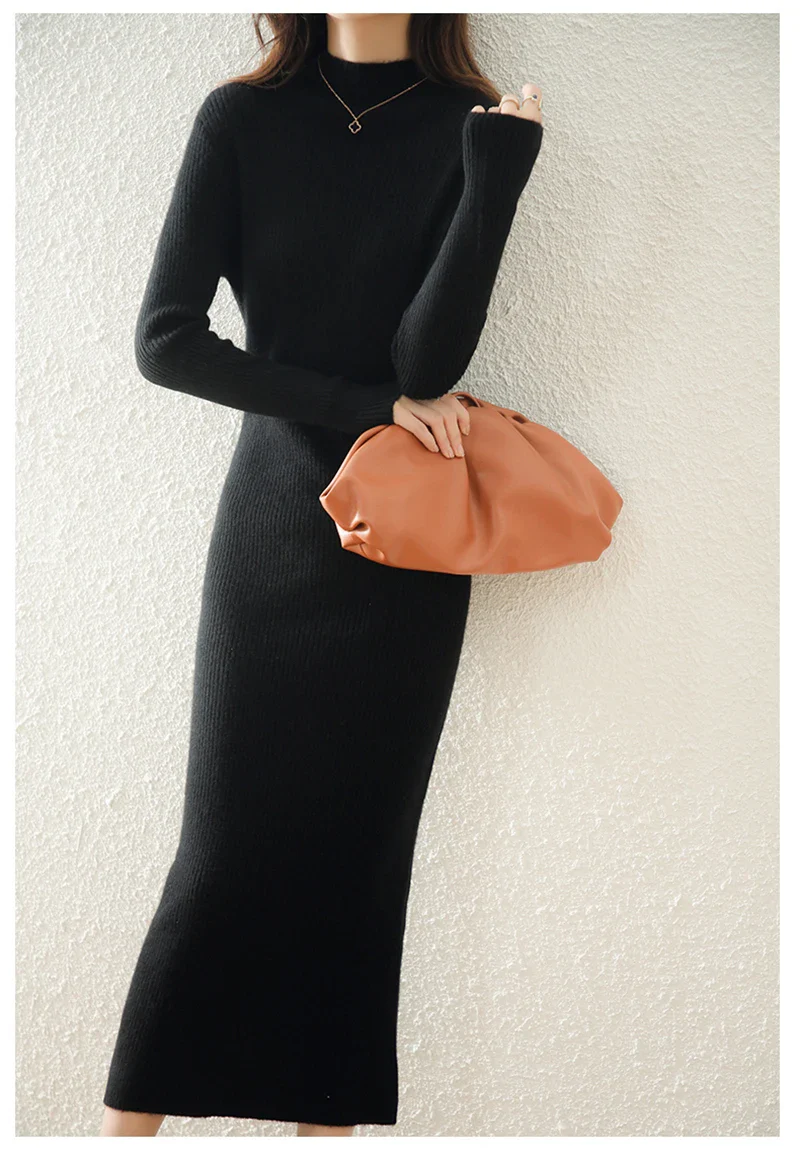 Aurora Wool Dress - Image 31