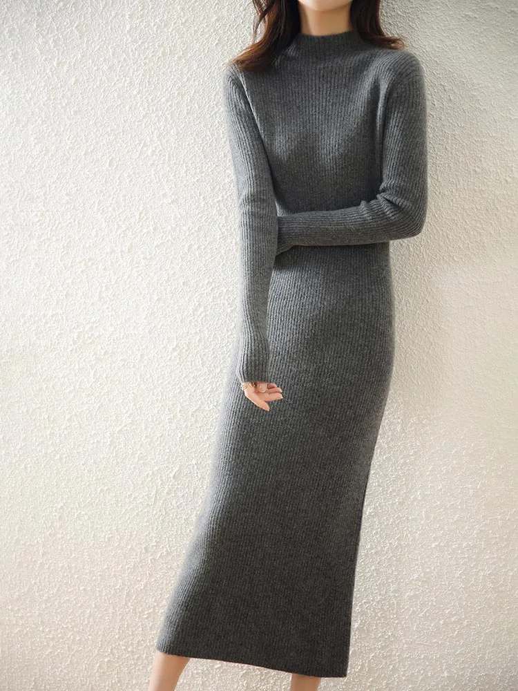Aurora Wool Dress - Image 4