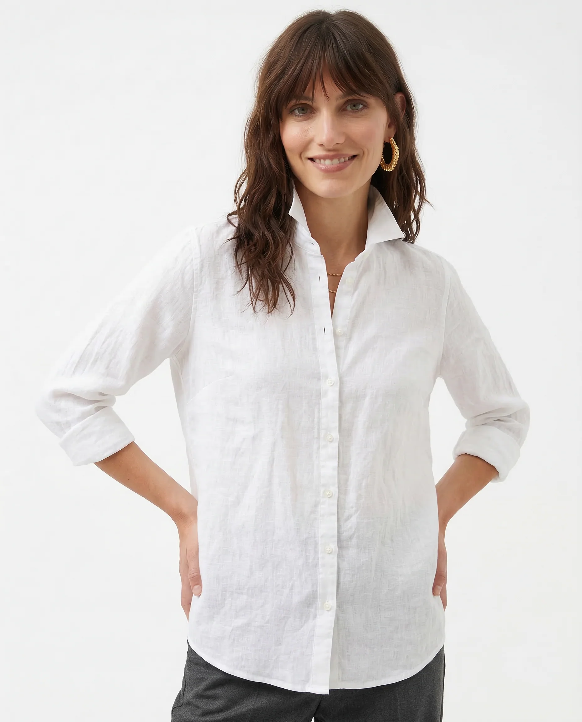 Bellano Linen Blouse - Image 2