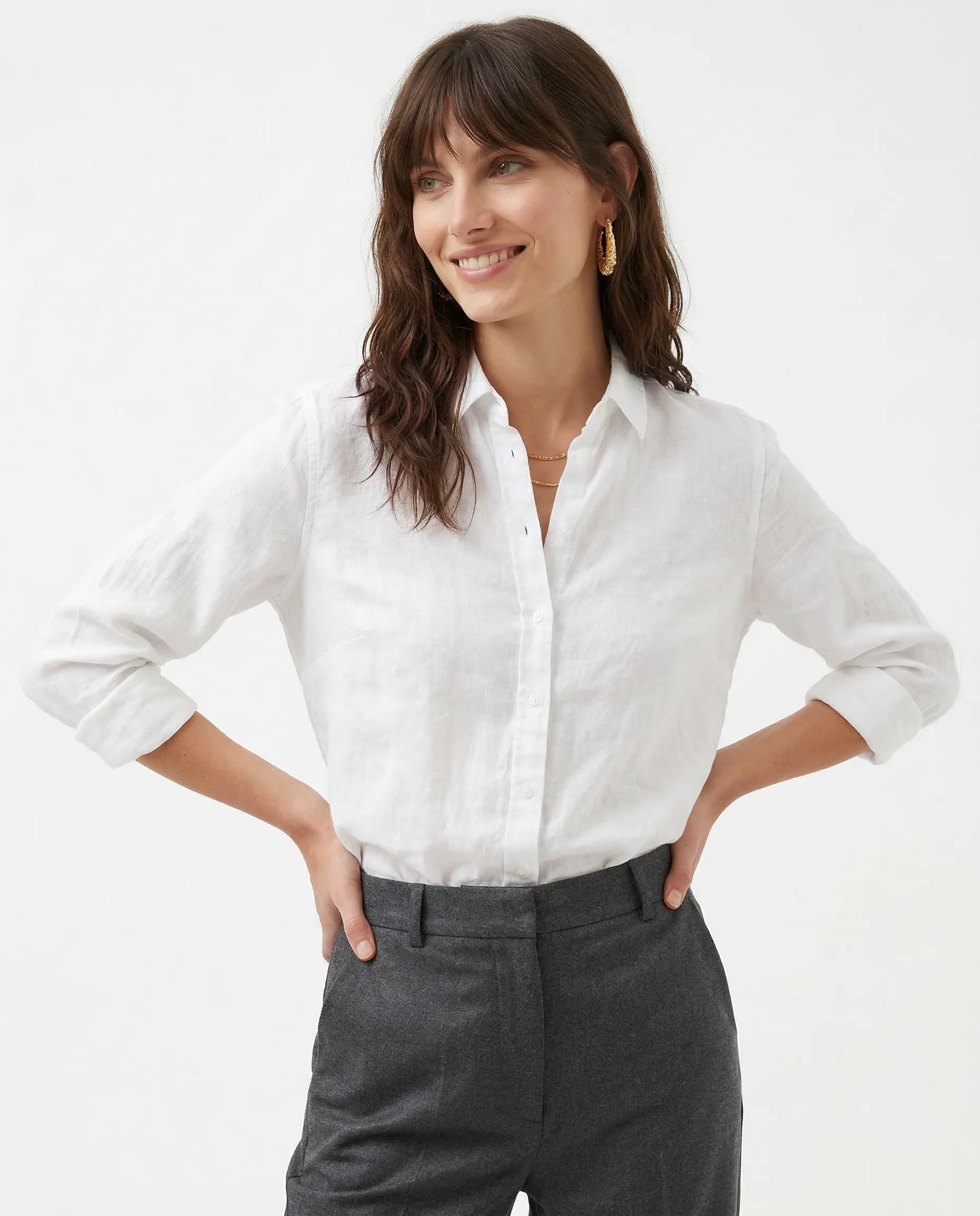 Bellano Linen Blouse - Image 4