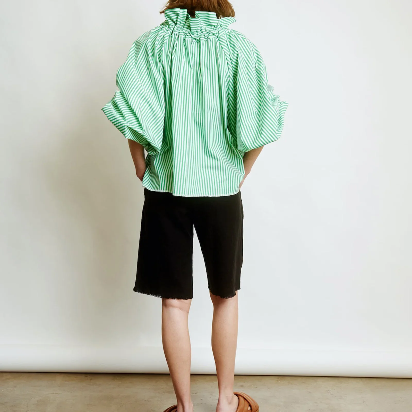 Bellarine Puffed Cotton Blouse - Image 16