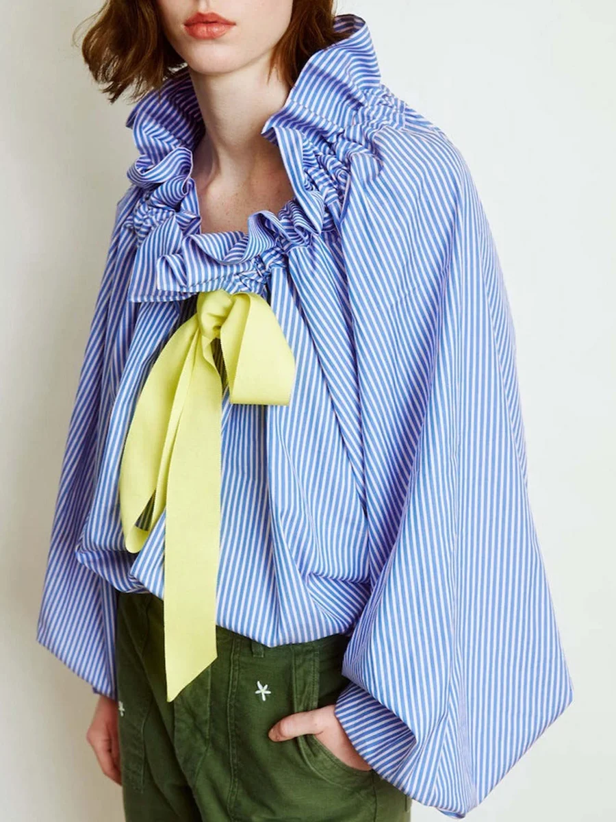 Bellarine Puffed Cotton Blouse - Image 6