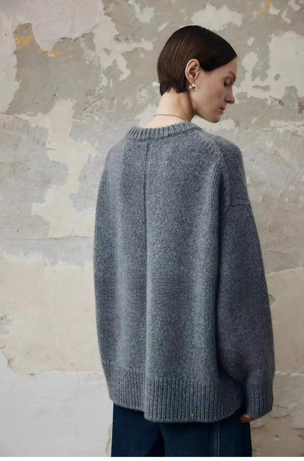 Bellmere Pure Cashmere Oversized Sweater - Image 11
