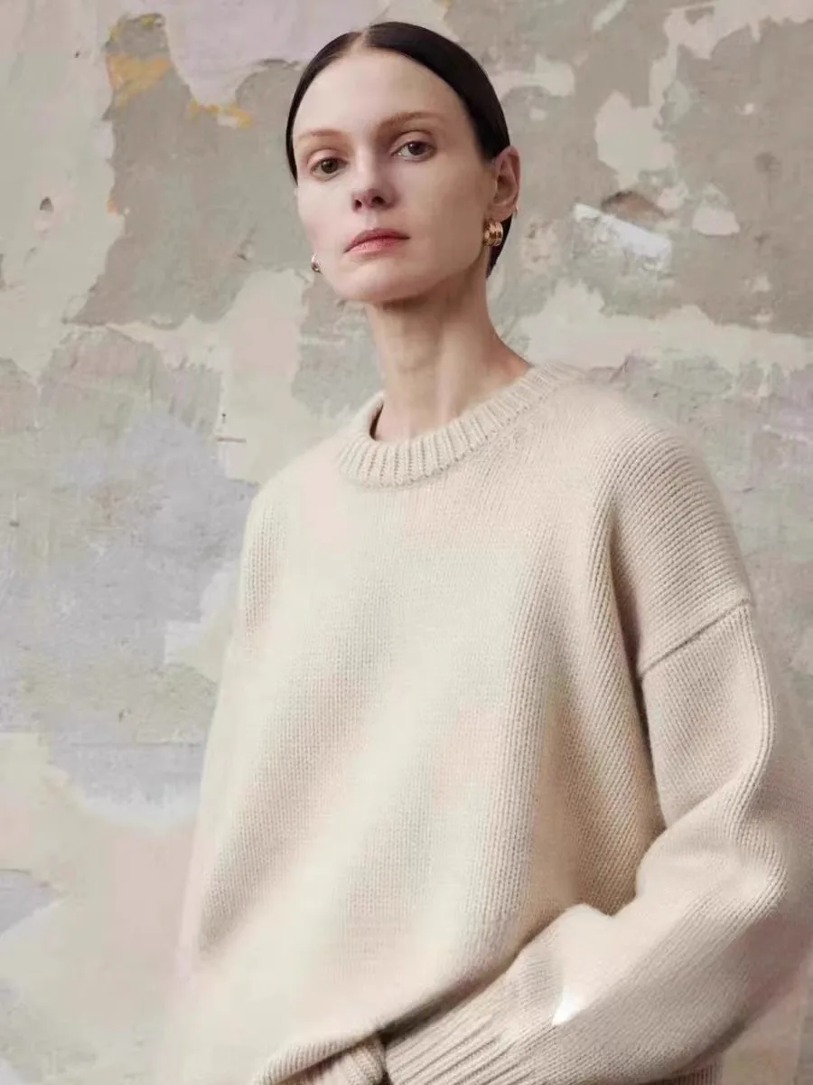 Bellmere Pure Cashmere Oversized Sweater - Image 14