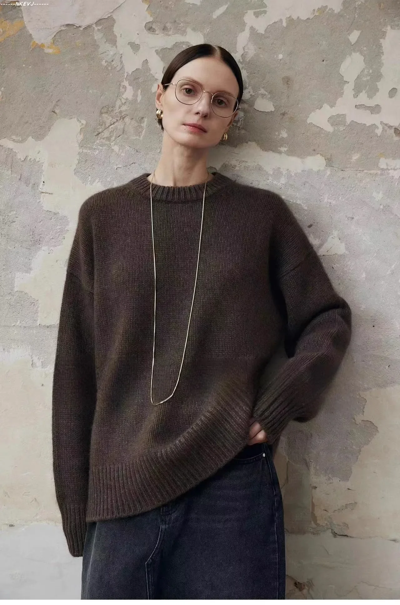 Bellmere Pure Cashmere Oversized Sweater - Image 5