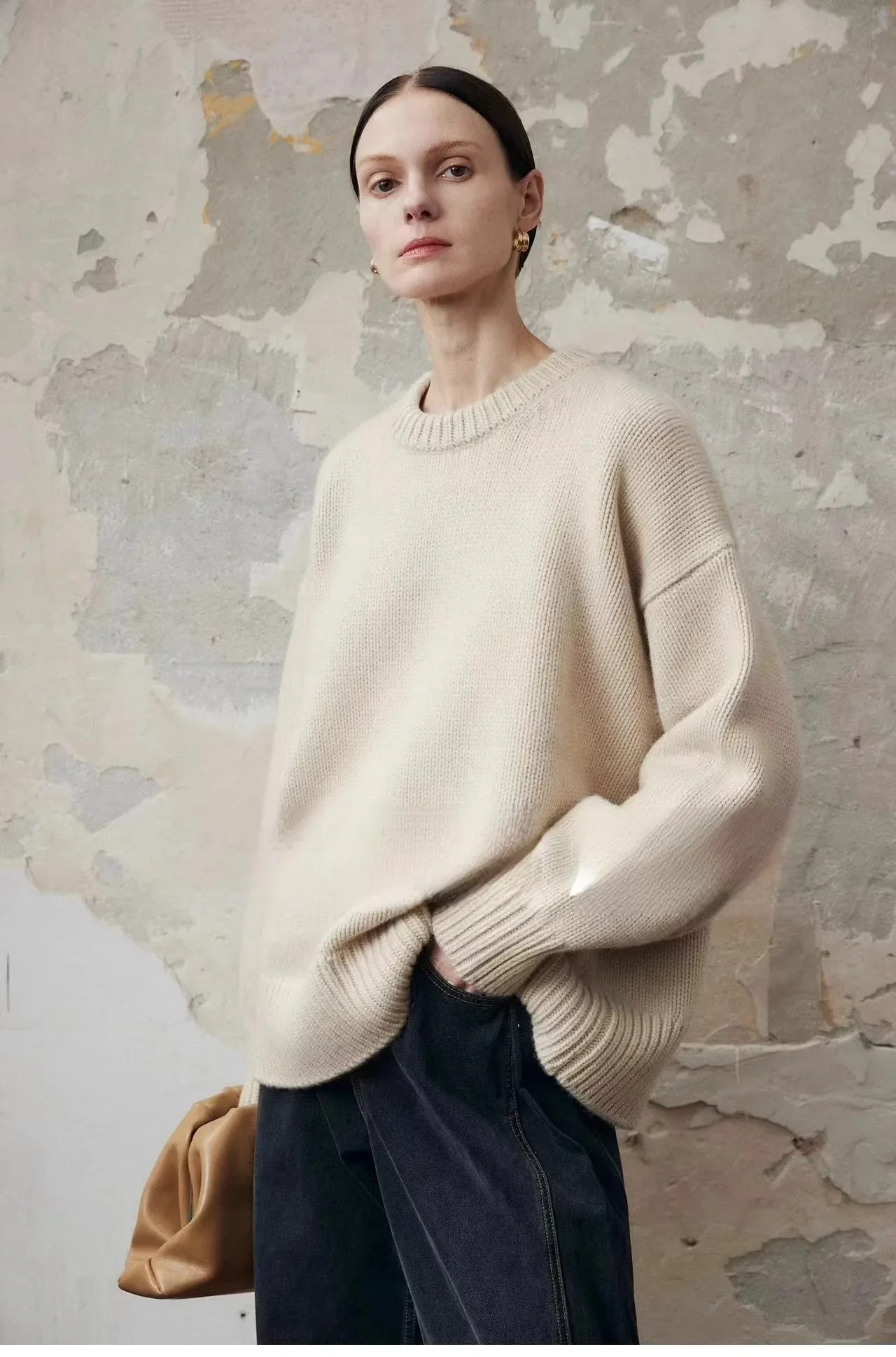 Bellmere Pure Cashmere Oversized Sweater - Image 7