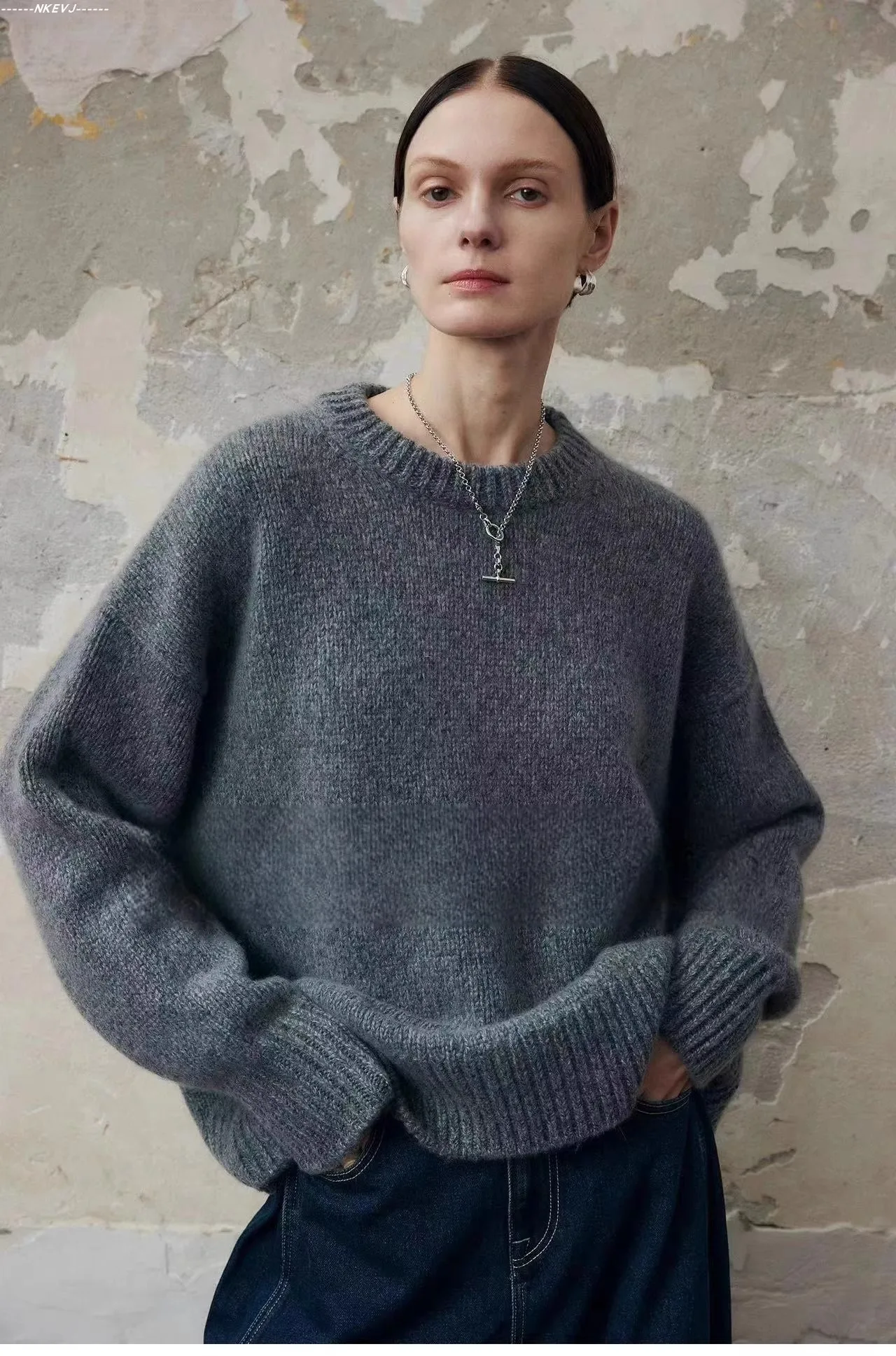 Bellmere Pure Cashmere Oversized Sweater - Image 9