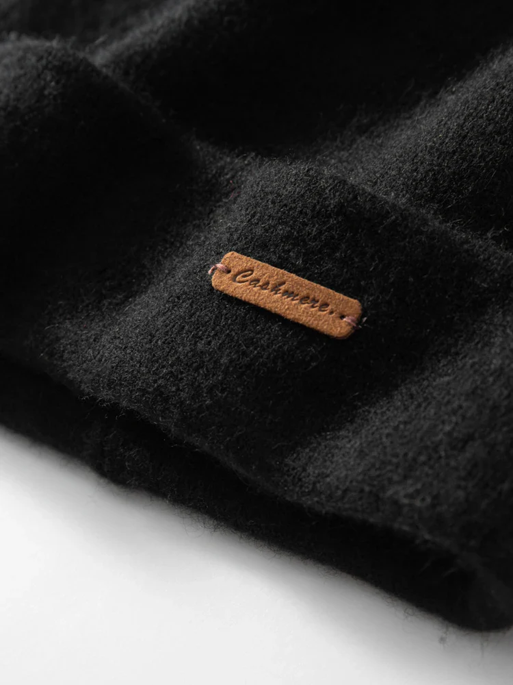 Bergen Double-Layer Cashmere Beanie - Image 11