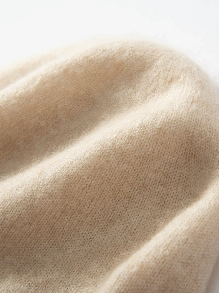 Bergen Double-Layer Cashmere Beanie - Image 9