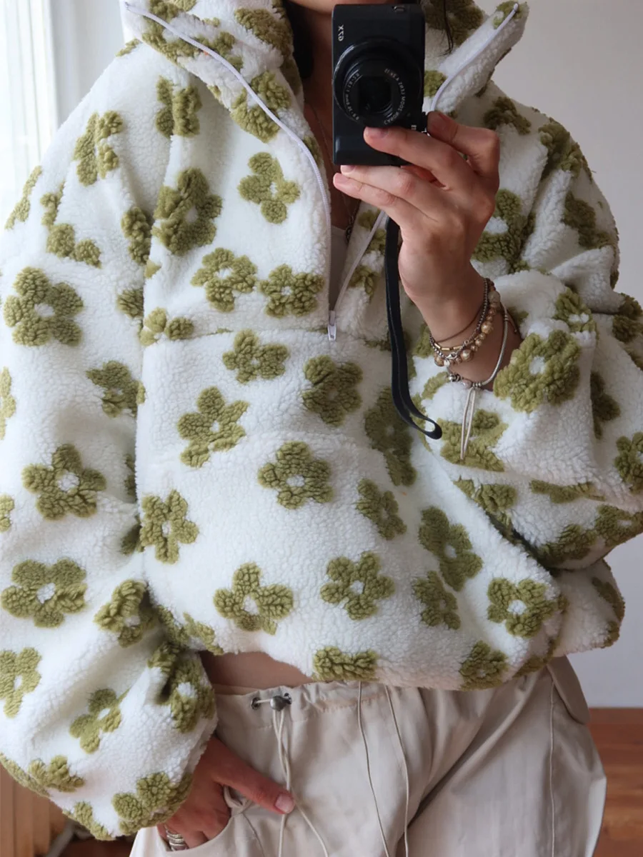 Dahlia Fleece Half-Zip Pullover - Image 5