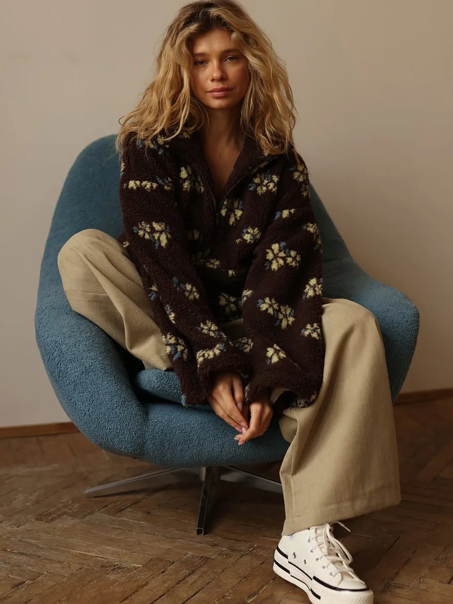 Dahlia Fleece Half-Zip Pullover - Image 6