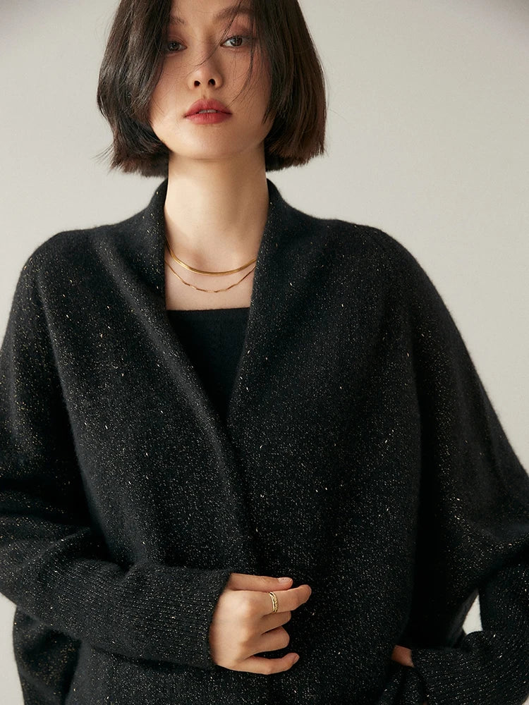 Briarwood Cashmere Shawl Sweater - Image 10