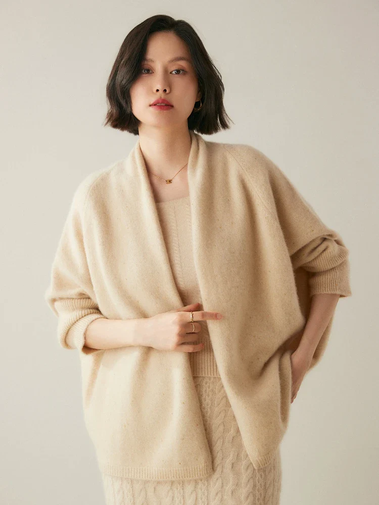 Briarwood Cashmere Shawl Sweater - Image 12