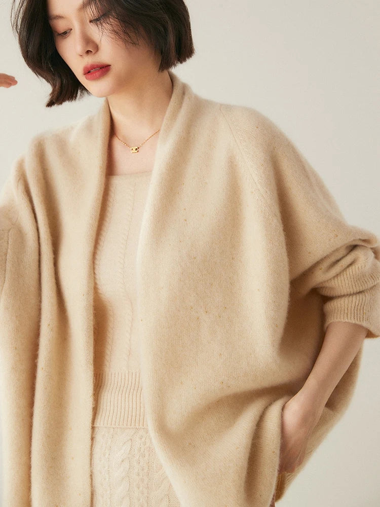 Briarwood Cashmere Shawl Sweater - Image 13