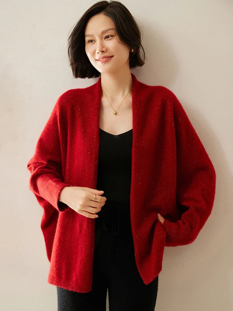 Briarwood Cashmere Shawl Sweater - Image 17