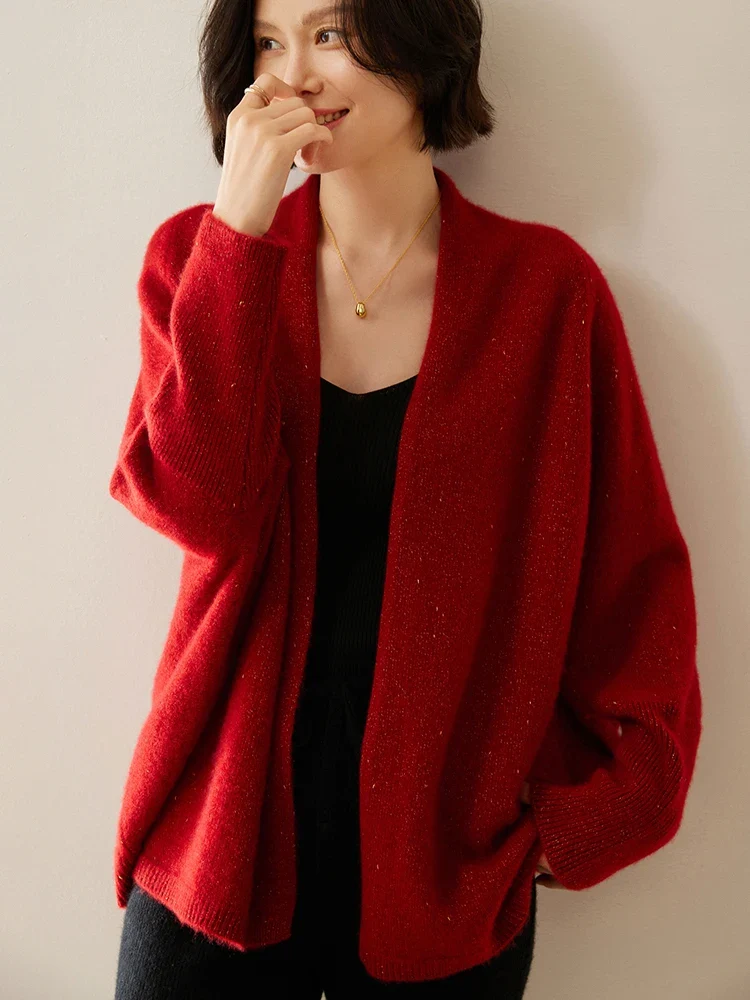 Briarwood Cashmere Shawl Sweater - Image 20