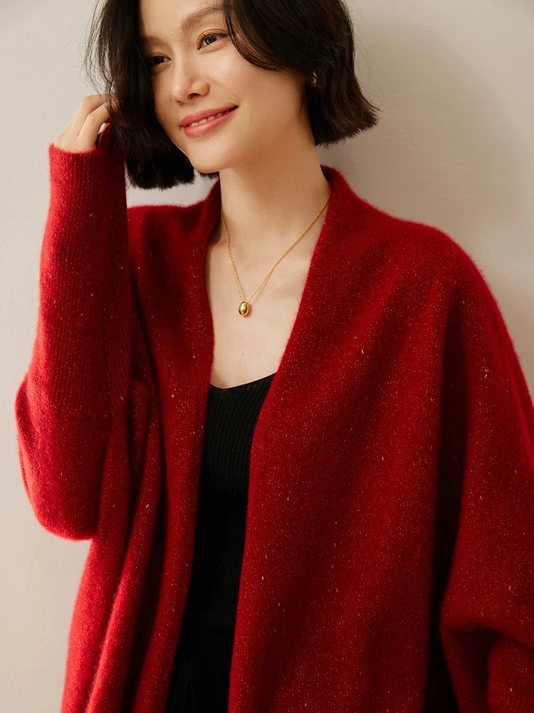 Briarwood Cashmere Shawl Sweater - Image 23