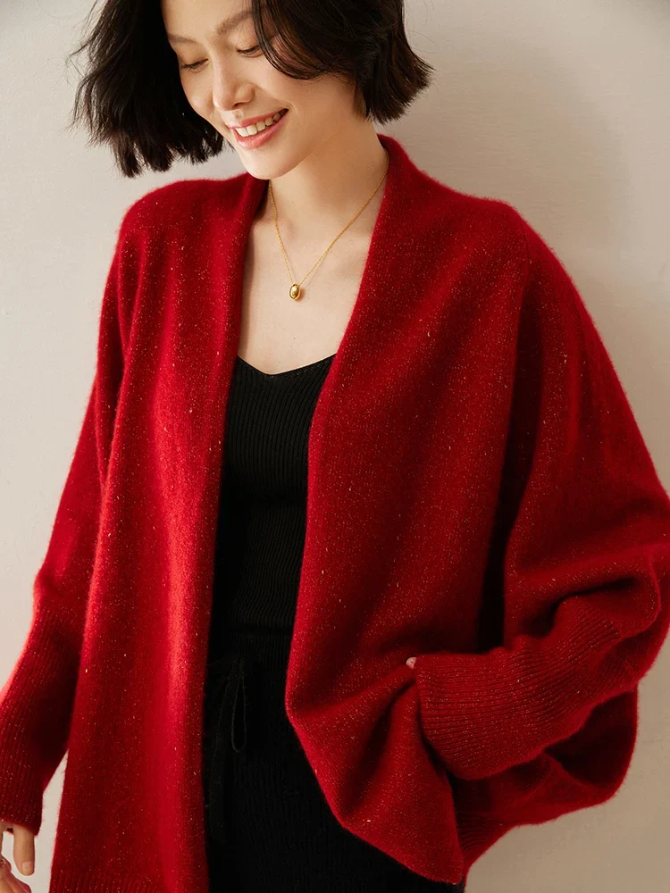 Briarwood Cashmere Shawl Sweater - Image 24