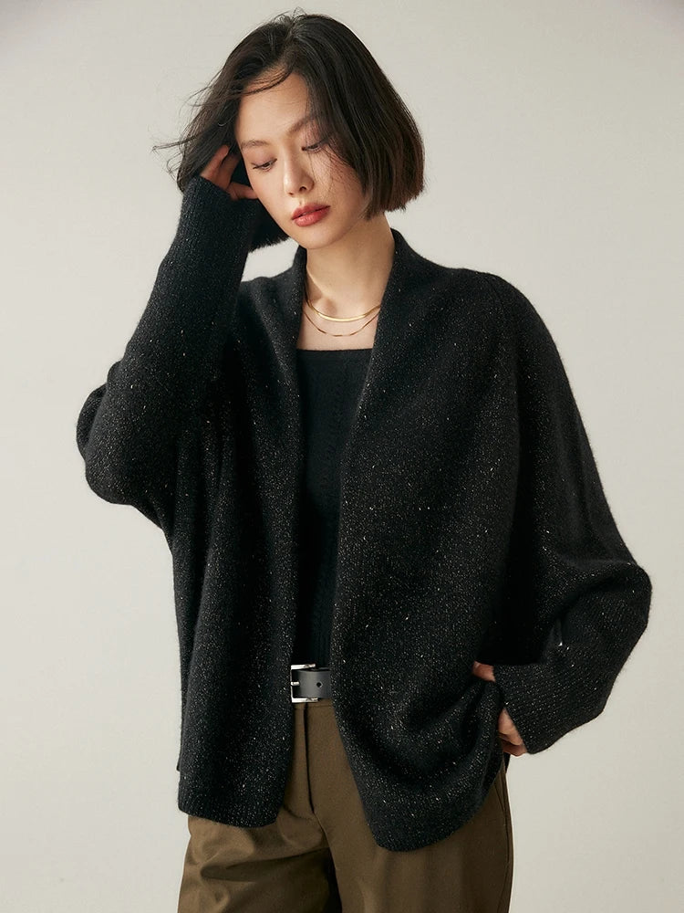 Briarwood Cashmere Shawl Sweater - Image 3